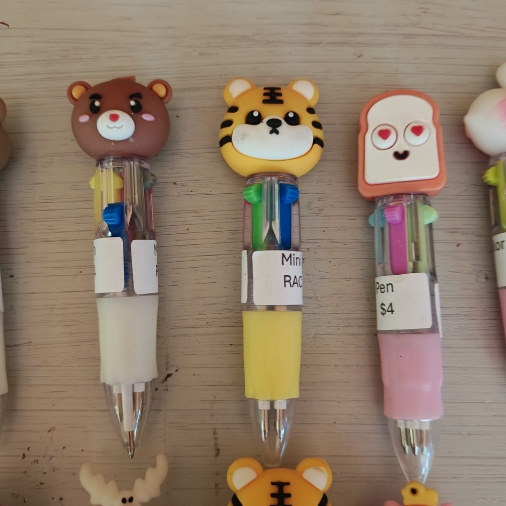 Lot‎ of 13 4 and 10 Color Character Pens Multicolor ZC4 - Picture 5 of 6